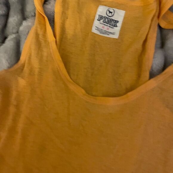 Vs pink orange racerback tank cami top shirt - Picture 2 of 3